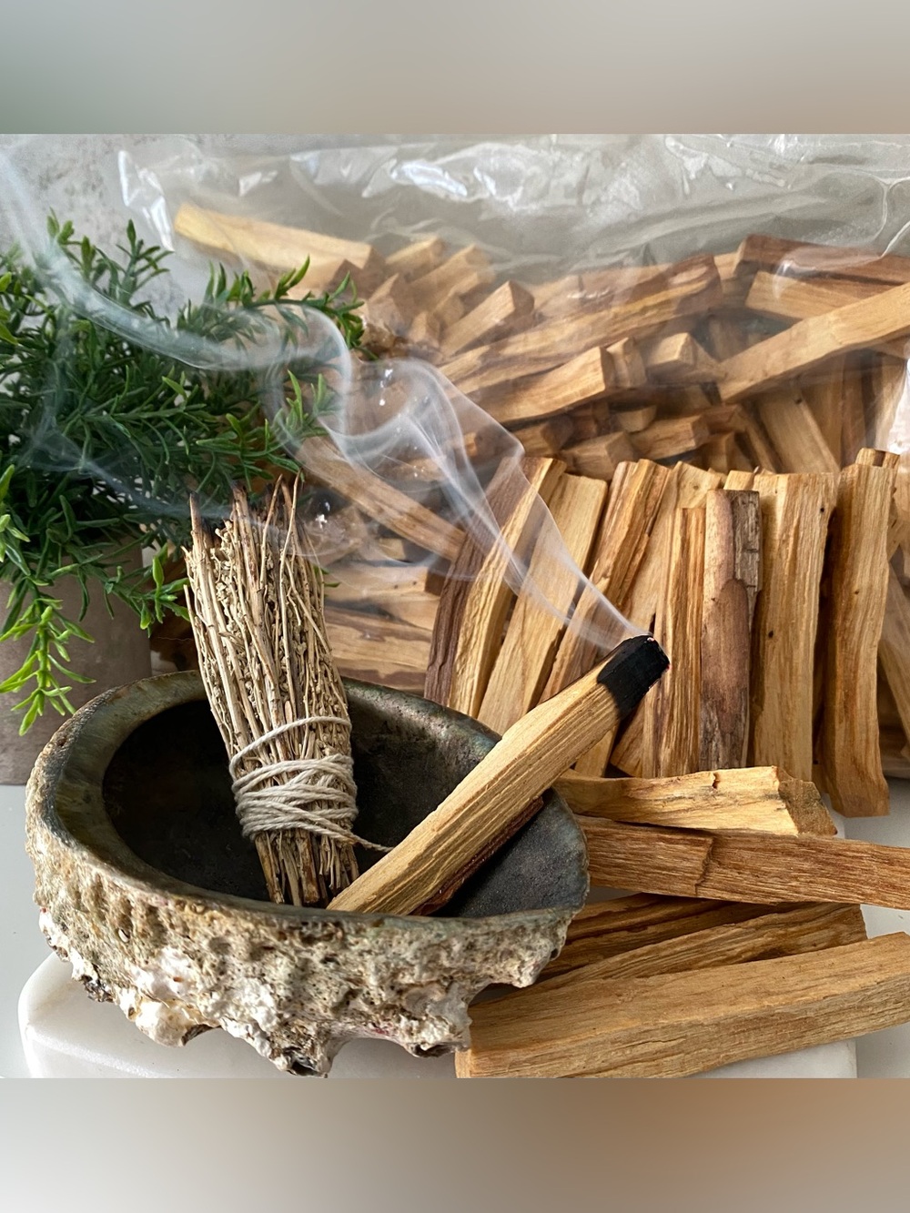 Palo Santo Holy Wood | Natural Cleansing & Aromatherapy 🌿 read description